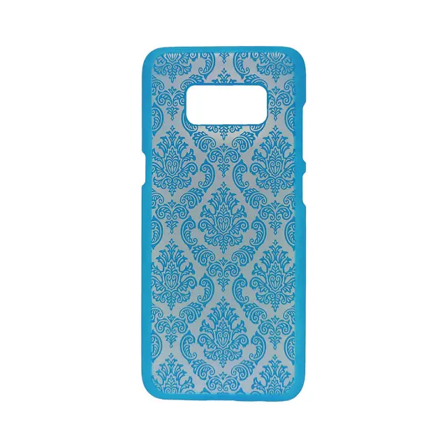 Θήκη Πλάτης Mandala TPU Case Για Samsung Galaxy S8 Μπλε Διάφανη