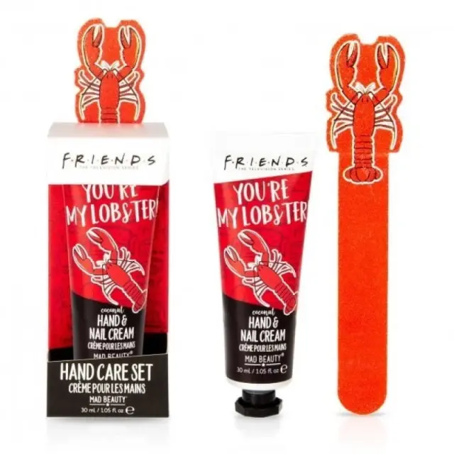MAD BEAUTY Friends You re My Lobster, Hand + Nail Cream 30ml + Nail File