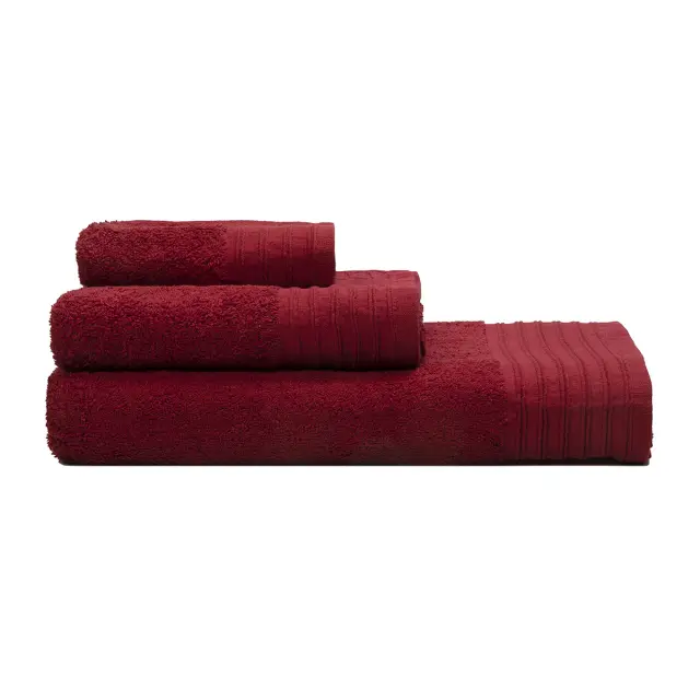 Πετσέτα Προσώπου 50x95 500gsm Beauty Home 3030 100% βαμβακερό- Μπορντώ