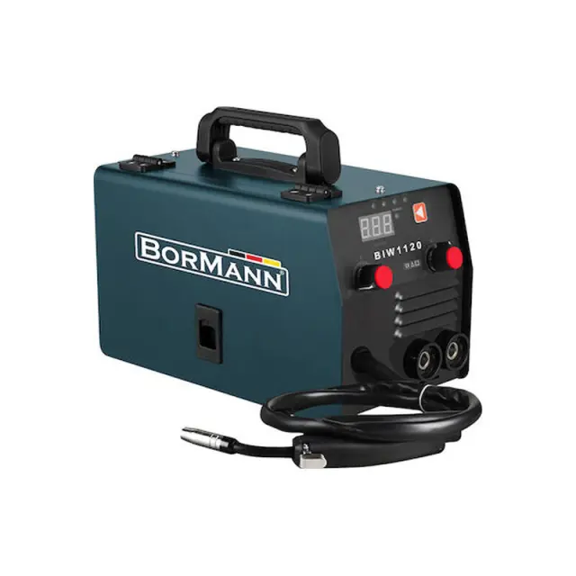 Bormann BIW1120 Ηλεκτροκόλληση MIG/MMA 120A No Gas 450gr Κουλούρα (0.8-0.9mm)