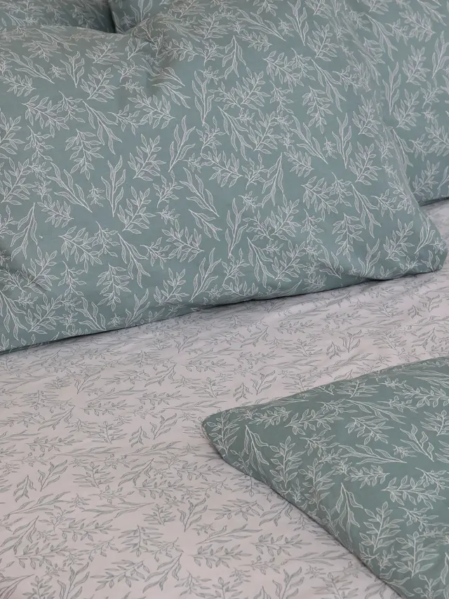 Παπλωματοθήκη Cotton Feelings 2052 Aqua Υπέρδιπλη (230×250) Sunshine 2