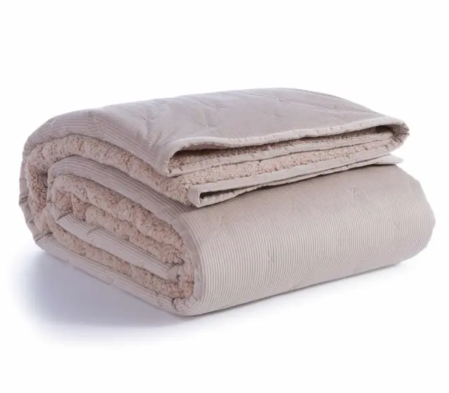 ΚΟΥΒΕΡΛΙ KING SIZE NEW KOTLER 270X280 NEF-NEF HOMEWARE BEIGE 3