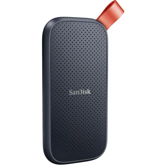 Sandisk Εξωτερικός Σκληρός Δίσκος SSD Portable 2TB USB-C 3.2 Gen2 Black (SDSSDE30-2T00-G26)