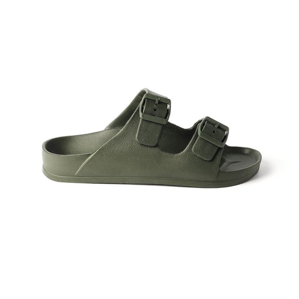 Emerson Two-Strap Sliders (241.EM95.25-Army Green) - Πράσινο