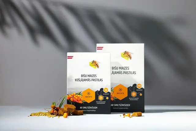 Bee bread pastilles με Ιπποφαές 150gr 2