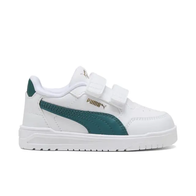 Puma Shuffle Downtown Low (TDV) (403741-05) - Λευκό-Πράσινο