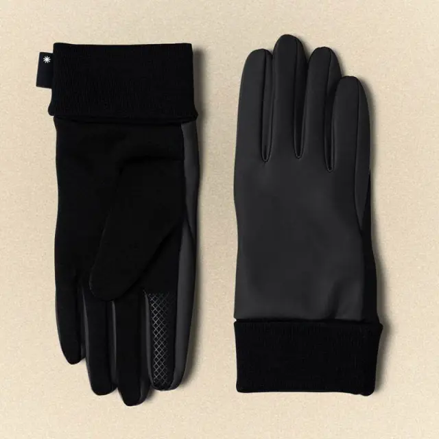 Unisex Γάντια Αφής Rains 16720-01 Μαύρο - M