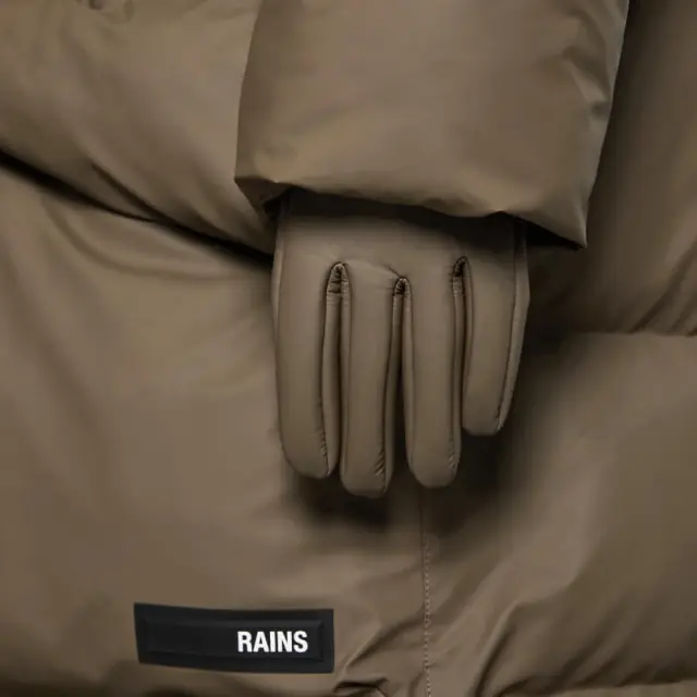 Unisex Γάντια Αφής Rains 16720-66 Καφέ - L 2