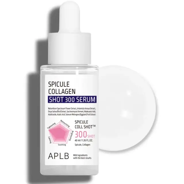 APLB Spicule Collagen Shot 300 Serum – Ορός Σύσφιξης με Μικροβελόνες & Κολλαγόνο για Αντιγήρανση & Λάμψη 40ml