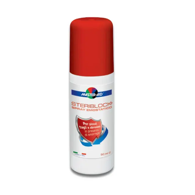 Master Aid | Steriblock | Αιμοστατικό Σπρέυ | 50ml