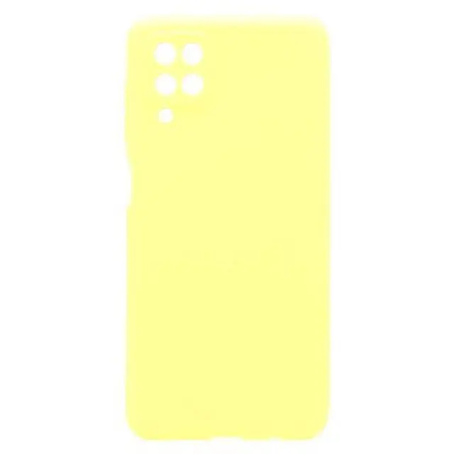Θήκη Soft TPU inos Samsung Galaxy A12/ A12 Nacho/ M12 S-Cover Κίτρινο N54515