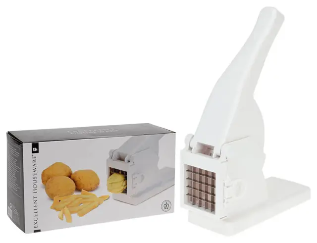 Πατατοκόπτης Excellent Houseware 26x9x14cm, Λευκό 529001810 2
