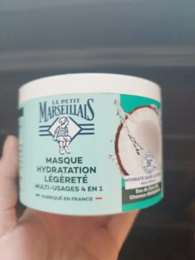 Le Petit Marseillais Μάσκα Hydratation Coconut 370ml