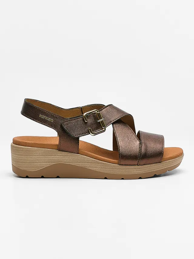 Mephisto Πέδιλα Γυναικείο δέρμα Μπρονζέ MEP/CLAUDINE BRONZE 3