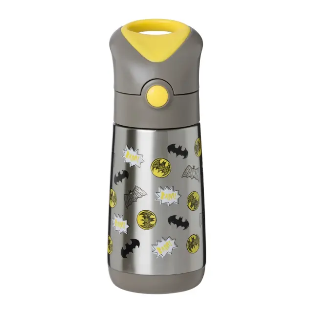 B.Box Batman Ισοθερμικό Παγούρι με Καλαμάκι 350ml 12+ Μηνών