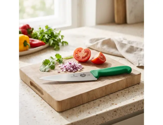 Μαχαίρι Chef Victorinox Fibrox με μήκος λεπίδας 19cm - Green 5.2004.19
