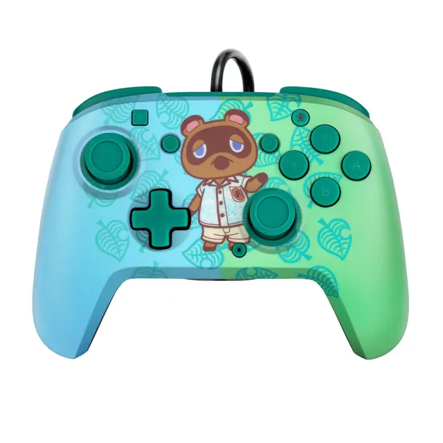 PDP Nintendo Switch Faceoff Deluxe Controller AND Audio - Animal Crossing - Nintendo Switch