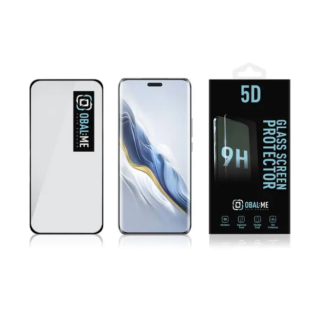 OBAL:ME 5D Glass Screen Protector for Honor Magic6 Pro Black 3