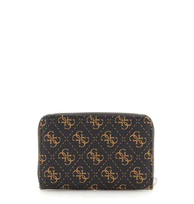 Πορτοφόλι GUESS Erica Medium Logo 4G SWQG9510140 Καφέ 3