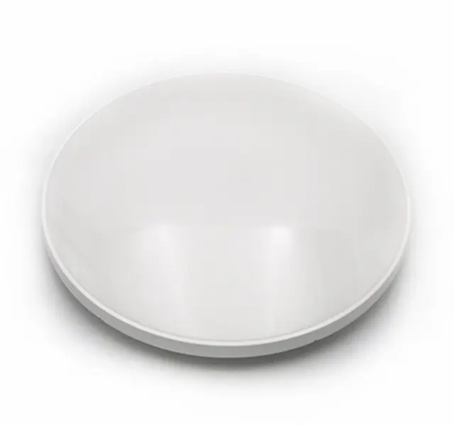 LED ΠΛΑΦΟΝΙΕΡΑ PC ΣΤΡΟΓΓΥΛΗ Φ:370mm 24W 4000K IP44 ΛΕΥΚΗ