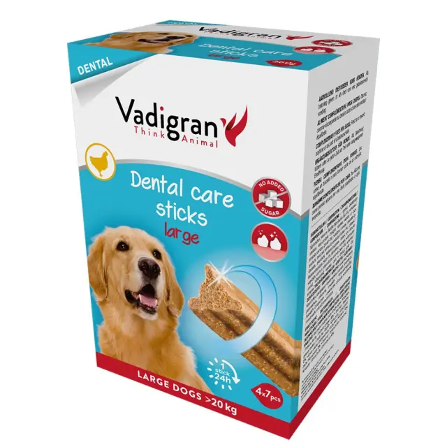 Vadigran Dental Care Sticks Large 14cm 840gr