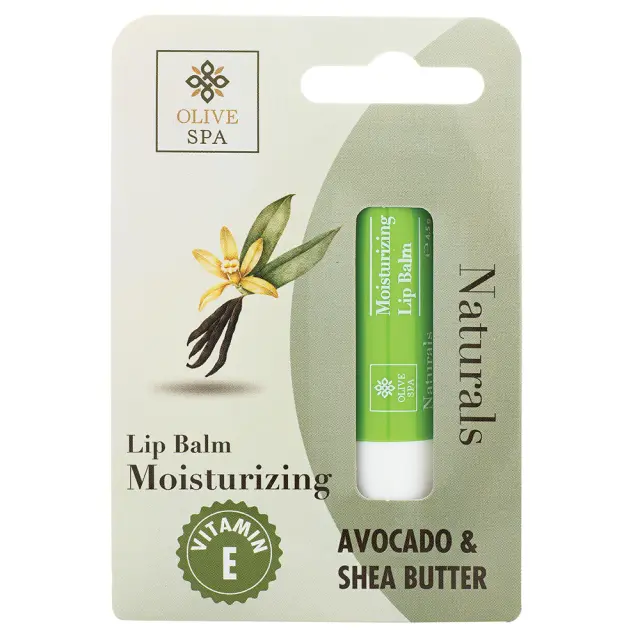 Lip Balm Naturals με Βούτυρο Καριτέ & Έλαιο Αβοκάντο