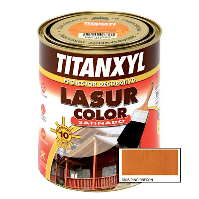 Βερνίκι Εμποτισμού Προστατευτικό TITAN TITANXYL COLOR PINO OREGON 750ml