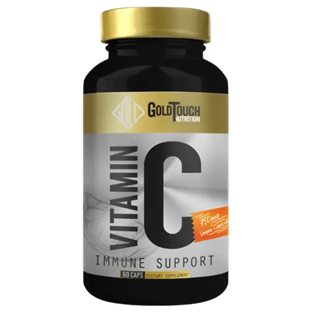 VITAMIN C - (60caps)- Gold Touch Nutrition