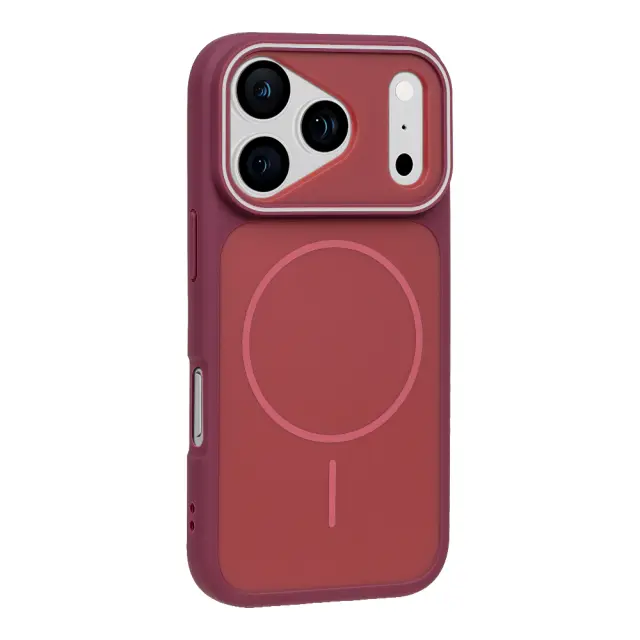 OBAL:ME MagNetix Delta Cover for Apple iPhone 18 Pro/17 Pro Wine Red 3