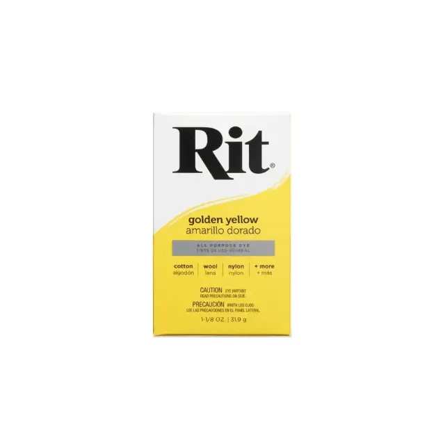 Rit Dye Powder All-Purpose Βαφή Υφασμάτων – Golden Yellow 31,9g