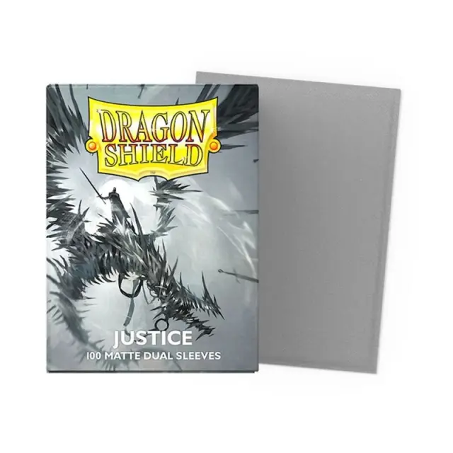 Dragon Shield Sleeves - Standard size - Matte Dual - Justice (100 Sleeves) 2