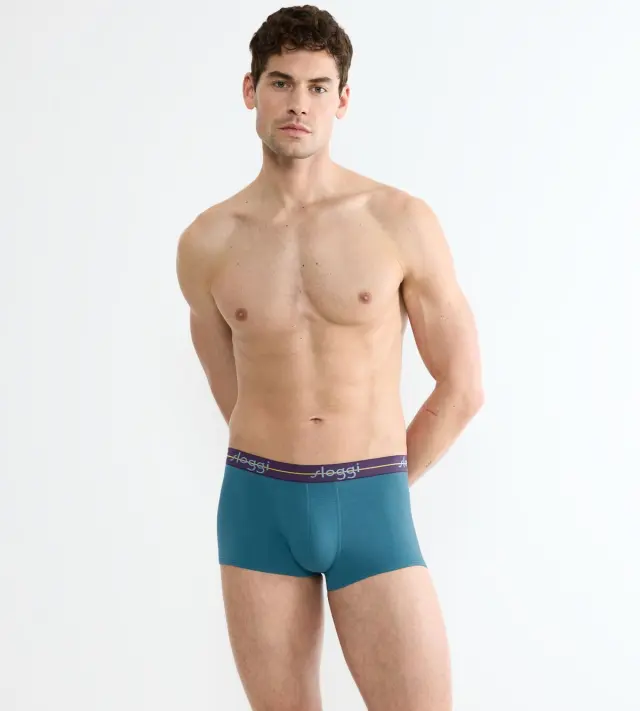 Sloggi Men Μποξεράκια Start Hipster Συνδυασμός Petrol Magenta 2-Pack 2