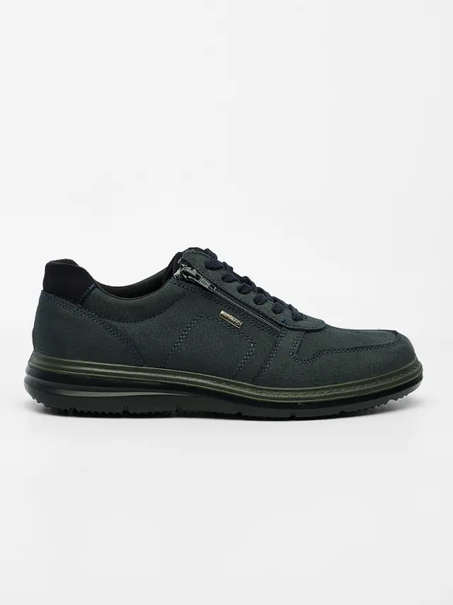Imac Sneakers Ανδρικό δέρμα Μπλέ IMA/851328 BLUE 2
