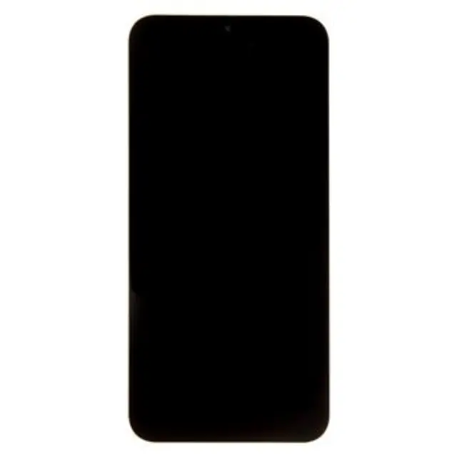 LCD display + Touch Unit + Front Cover Samsung A256B Galaxy A25 Black (Service Pack)