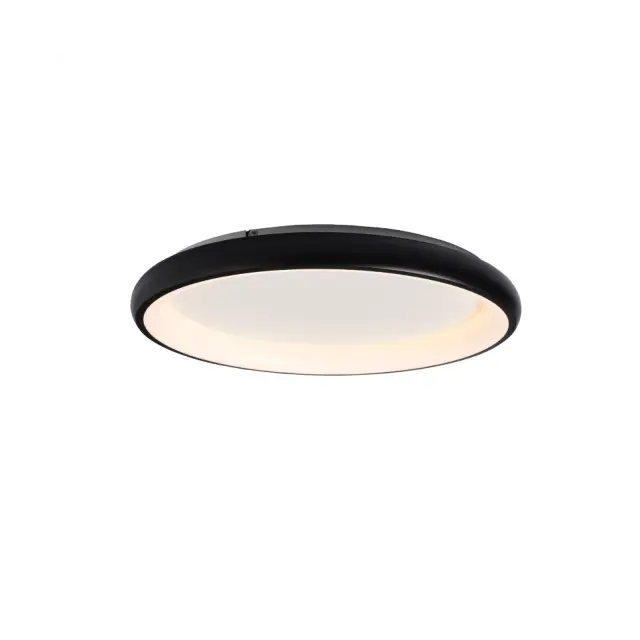 AcaLight Offer NETTO ΦΩΤΙΣΤΙΚΟ ΟΡΟΦΗΣ ΜΑΥΡΟ ΜΑΤ ΜΕΤΑΛΛΙΚΟ LED 100W 3000K 7010Lm IP20 Φ810Χ85MM