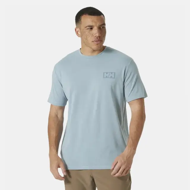 Helly Hansen Skog Graphic T-Shirt Windy Blue - 2XL