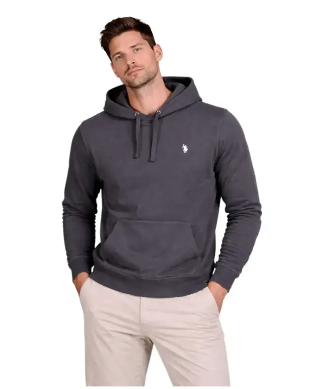 U.S. Polo Assn. - Ανδρικό Φούτερ Με Κουκούλα 63012-53223-199 Μαύρο - XL