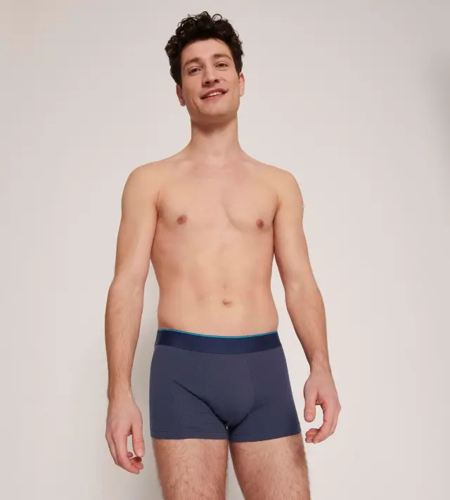 Sloggi Men Μποξεράκια Ever Airy Hipster Συνδυασμός Μπλε 2TMX - M 3