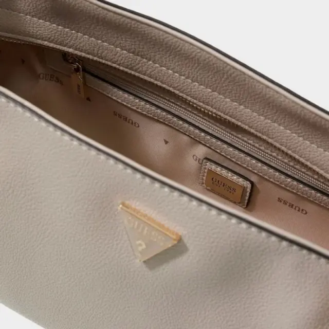Guess - Γυναικεία Τσάντα Ώμου Devon HWBG9745090-LTA Μπεζ 3