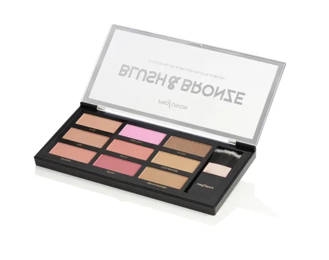 Profusion Cosmetics Παλέτα Ρουζ & Bronze 2