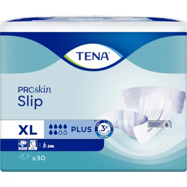Πάνες ακράτειας Tena Slip X-Large Proskin Plus 30 τεμαχίων