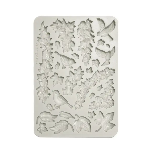 Καλούπι σιλικόνης A5, 15×21cm, Stamperia, House of Roses, Ivy 3