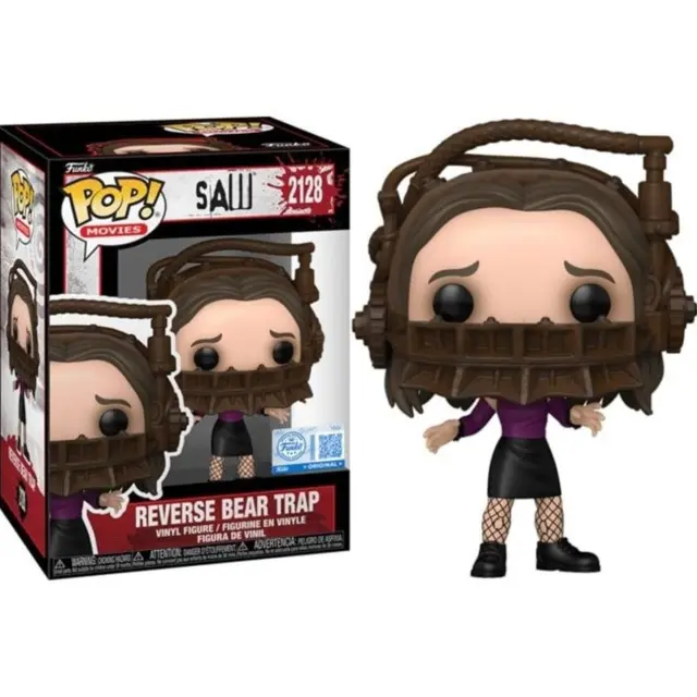Φιγούρα Funko POP! Saw - Reverse Bear Trap (Exclusive) #2128