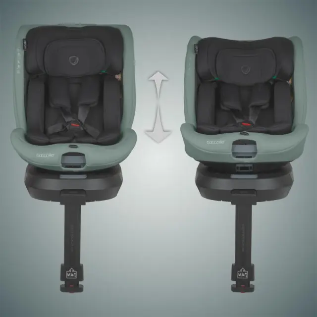 Coccolle Ario Κάθισμα Αυτοκινήτου i-Size 40-150cm ISOFIX Forest Sage 3