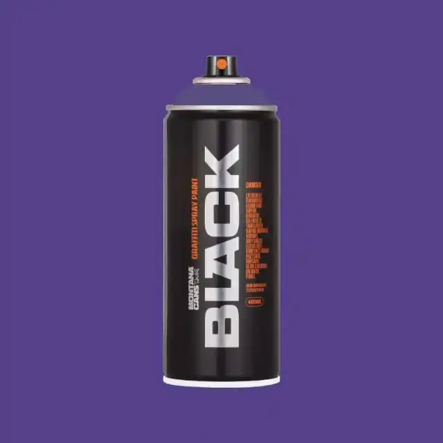 Montana Black Spray Paint 400ml BLK-4160 Wizard