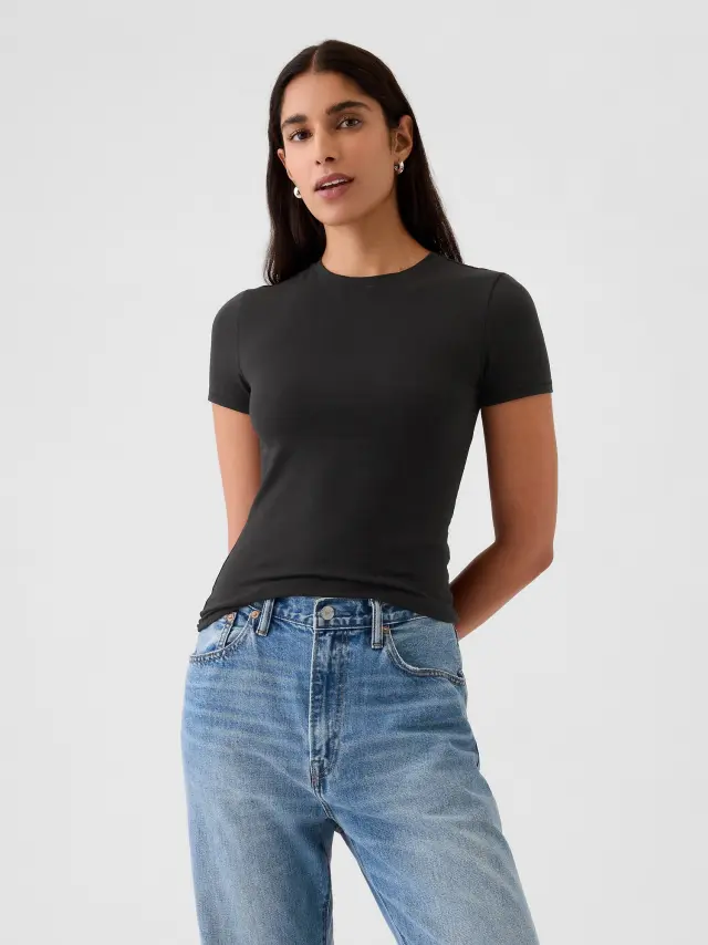 CloseKnit Jersey Μπλούζα Black