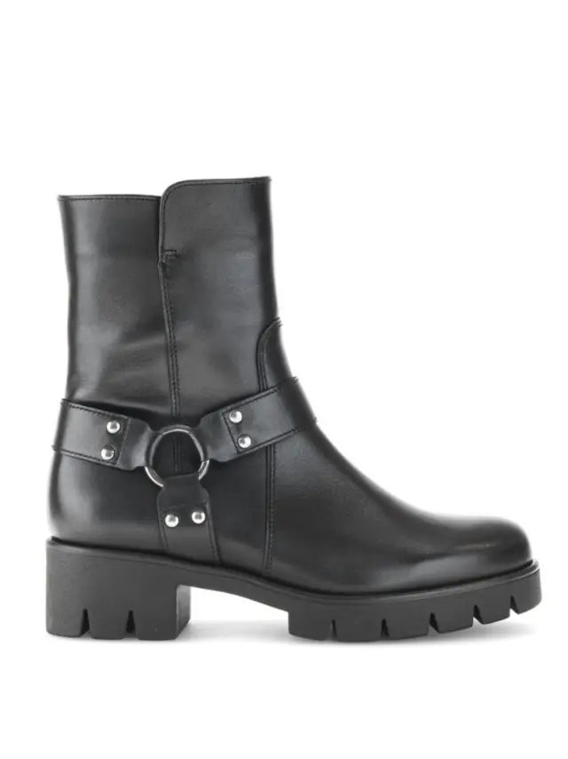 Gabor Μποτάκια Γυναικείο δέρμα Μαύρο GAB/51713 27-BLACK 3