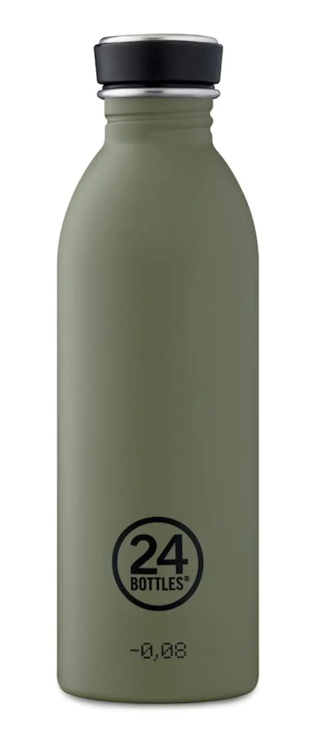 24 Bottles Urban Bottle 05 L Sage GreenMaterial 188 stainless steel 24B63