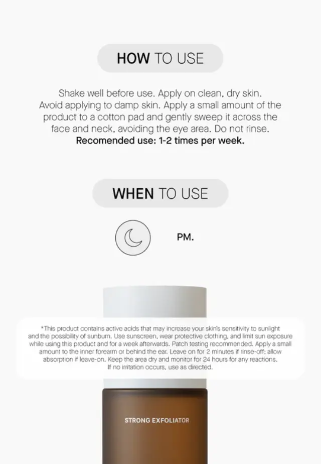 Niche Beauty Lab - Transparent Lab - Strong Exfoliator - Ισχύρο Χημικό Απολεπιστικό 130ml 3