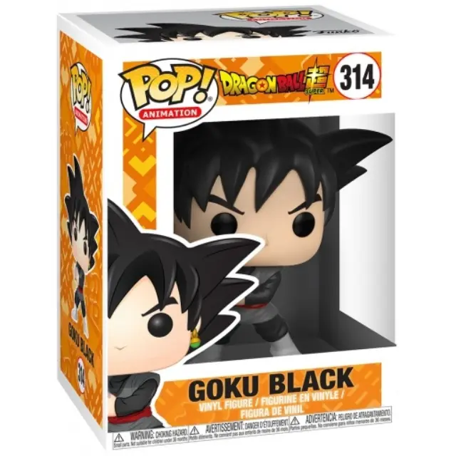 Funko Pop! Animation: Dragon Ball Super - Goku Black #314 Vinyl Figure 2